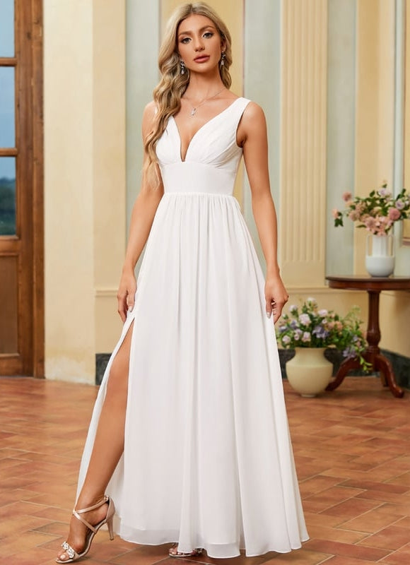 Robe de Soirée Fluide Éthérée - gallery 2