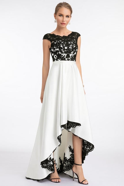 Robe de Soirée Élégance Bicolore - gallery 1