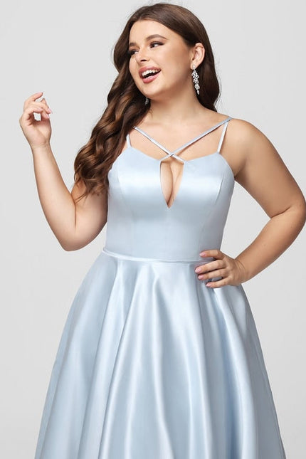 Robe de Soirée Satin Éclairée - gallery 5