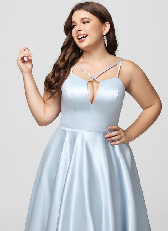 Robe de Soirée Satin Éclairée - gallery 5