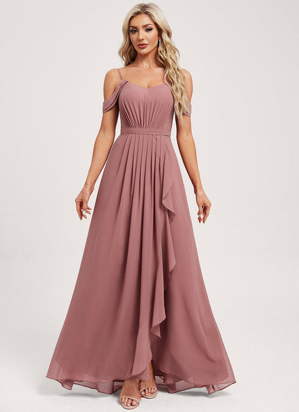 Robe de Soirée Velours Flottant