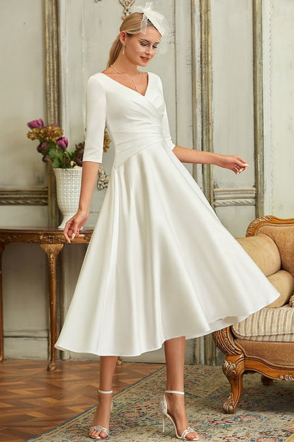 Robe de Soirée Éclatante Satinée