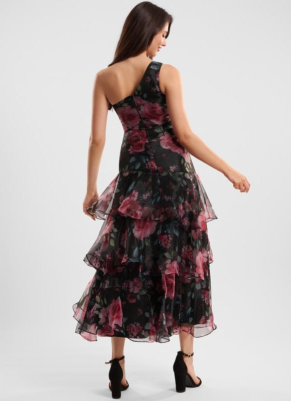 Robe de Soirée Fleurie Chic - gallery 4