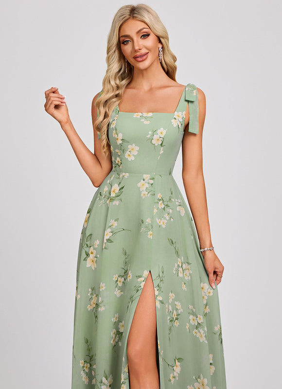 Robe de Soirée Longue Verte - gallery 4