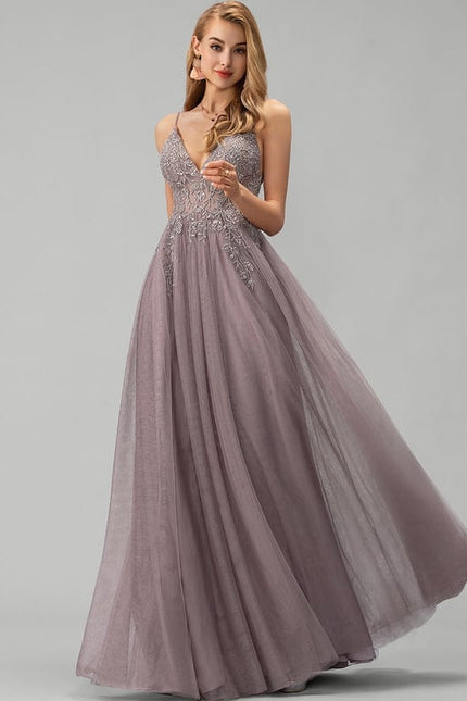 Robe de Soirée Élégance Brumeuse