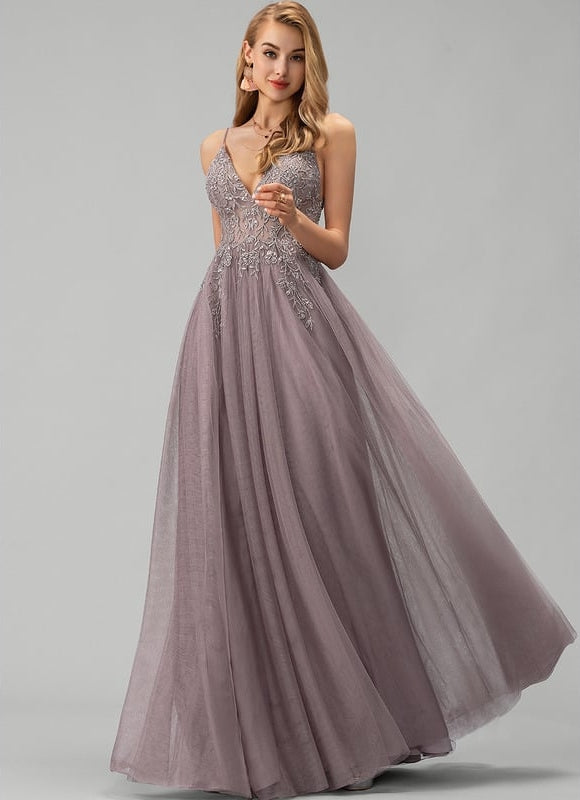 Robe de Soirée Élégance Brumeuse