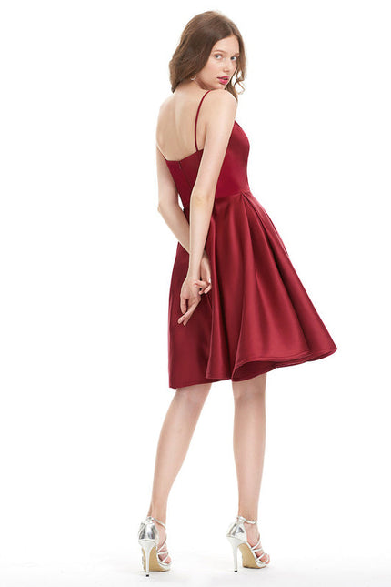 Robe de Soirée Rouge Élémentaire - gallery 4