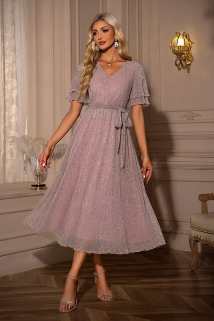 Robe de Soirée Tulle Pastel