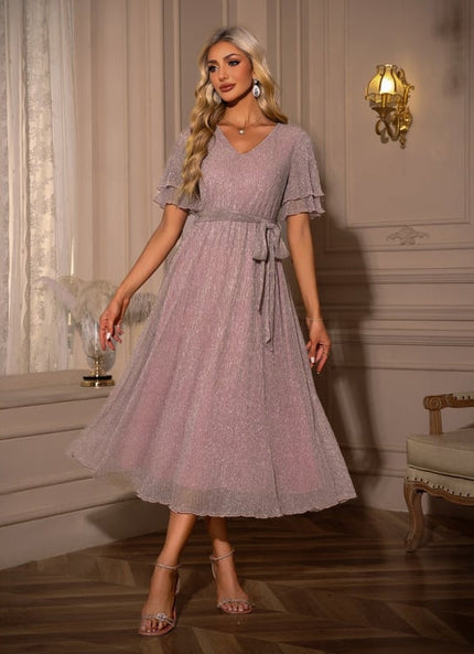 Robe de Soirée Tulle Pastel