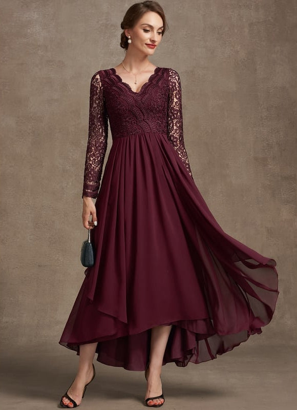 Robe de Soirée Rose Douceur