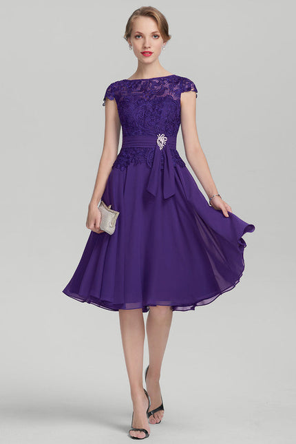 Robe de Soirée Violet Enchanté - gallery 1