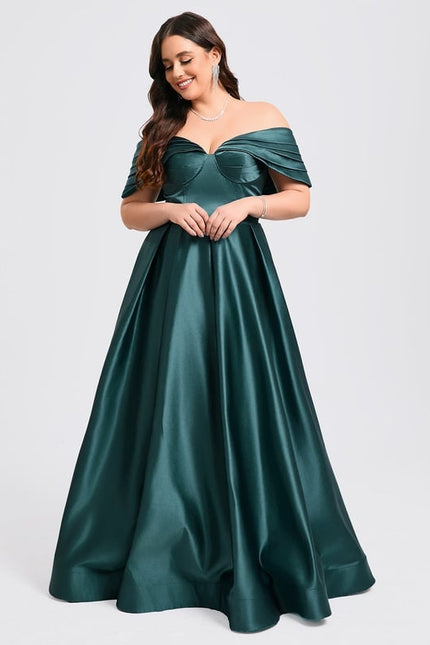 Robe de Soirée Émeraude Lumineuse - gallery 8
