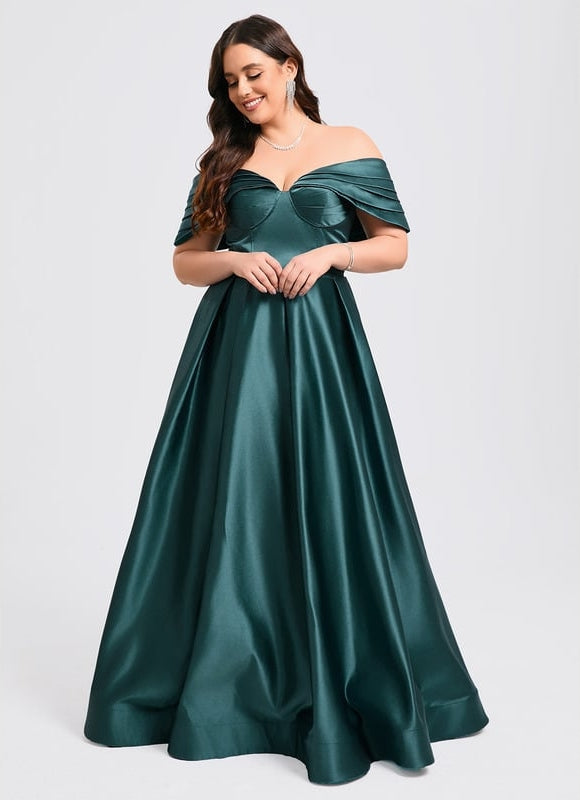Robe de Soirée Émeraude Lumineuse - gallery 8