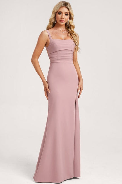 Robe de Soirée Rose Élégante - gallery 4