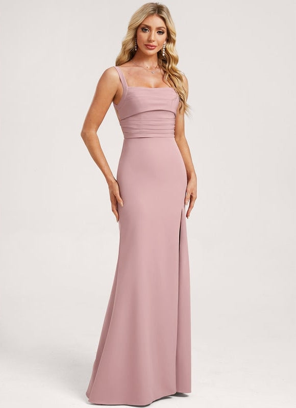 Robe de Soirée Rose Élégante - gallery 4
