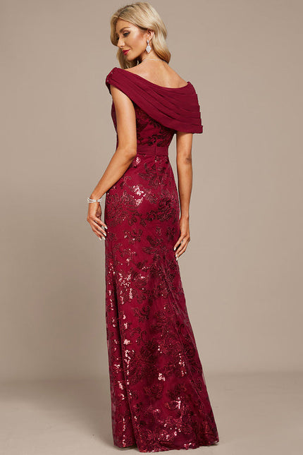 Robe de Soirée Rubis Élégante - gallery 6