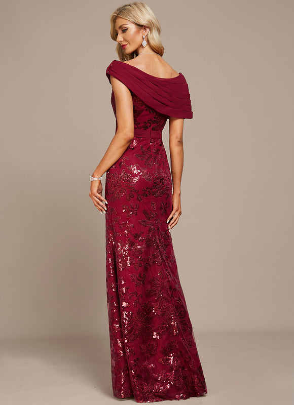 Robe de Soirée Rubis Élégante - gallery 6