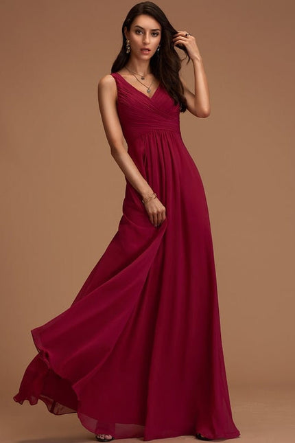 Robe de Soirée Rouge Velours