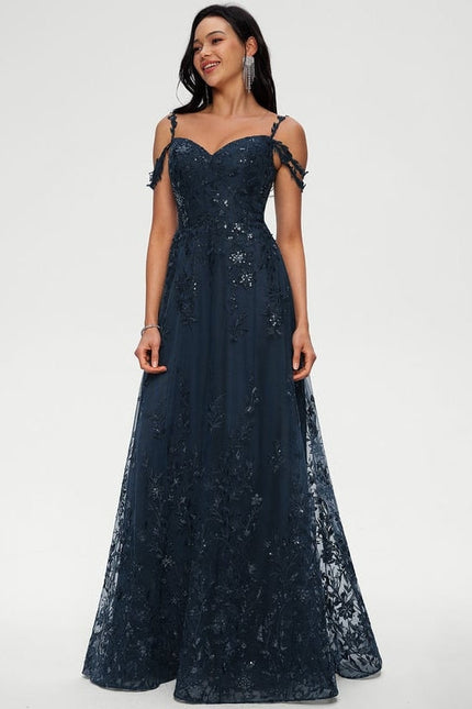 Robe de Soirée Velours Étoilé - gallery 3