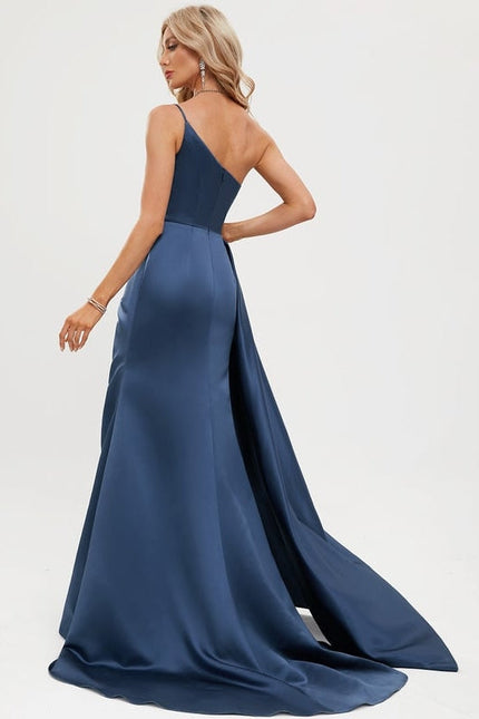Robe de Soirée Satin Sereine - gallery 7