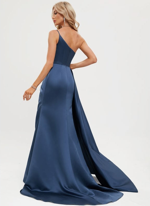 Robe de Soirée Satin Sereine - gallery 7