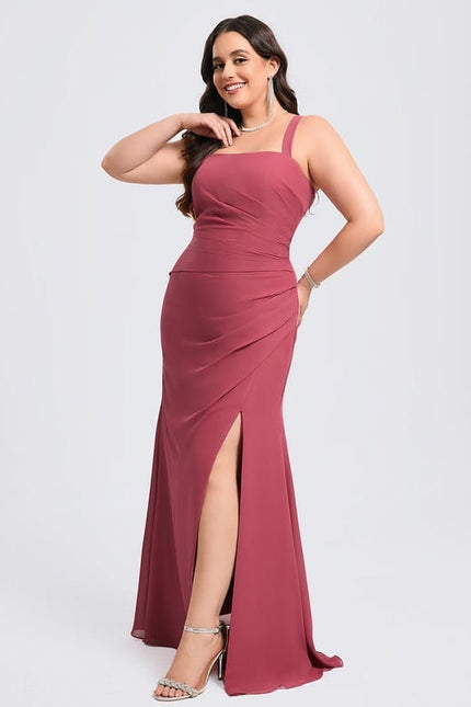 Robe de Soirée Mosaique Satinée - gallery 8
