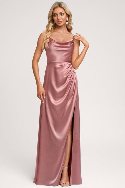 Robe de Soirée Éclat De Satin - gallery 3