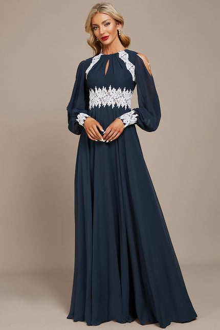 Robe de Soirée Élégance Sirène Céleste - gallery 1