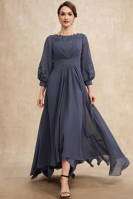 Robe de Soirée Élégance Saphir