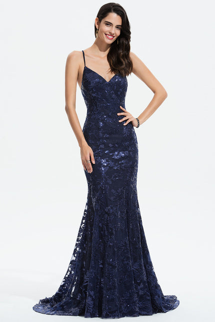 Robe de Soirée Éclat Marine Couture - gallery 1