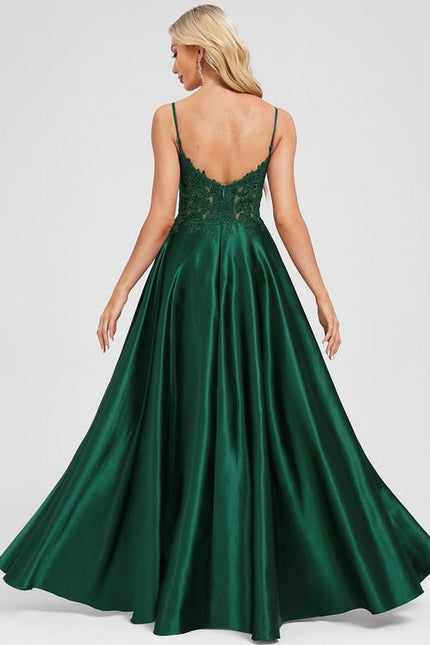 Robe de Soirée Éclat Satiné - gallery 2