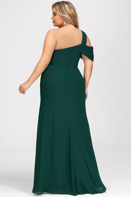 Robe de Soirée Satin Noir Élancé - gallery 8