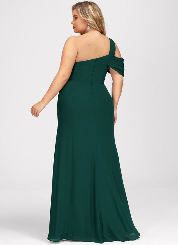 Robe de Soirée Satin Noir Élancé - gallery 8
