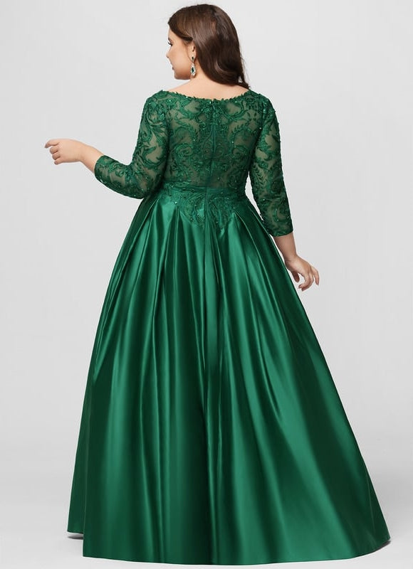 Robe de Soirée Émeraude Serre-Cœur - gallery 7