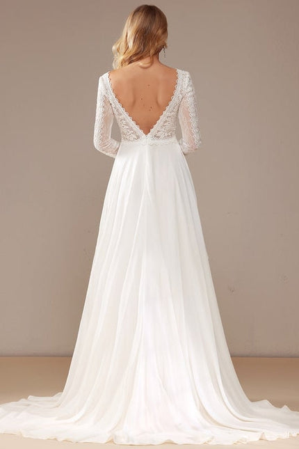 Robe de Soirée Nuage De Dentelle - gallery 3