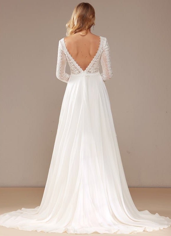 Robe de Soirée Nuage De Dentelle - gallery 3
