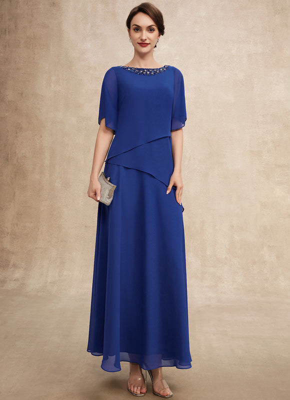 Robe de Soirée Rhapsodie Bleu