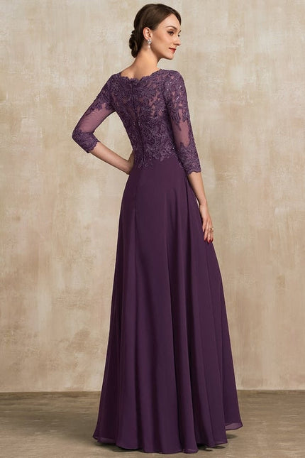Robe de Soirée Élégance Sombre Étoilée - gallery 5