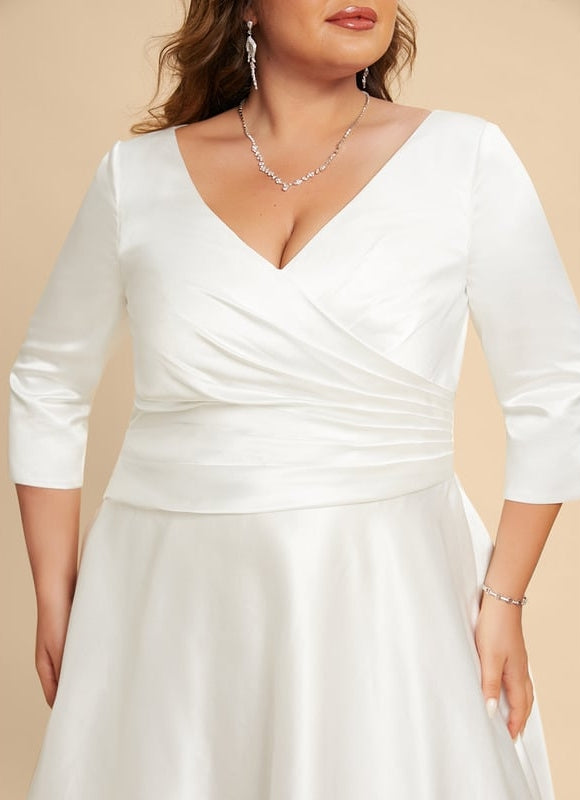 Robe de Soirée Éclatante Satinée - gallery 8