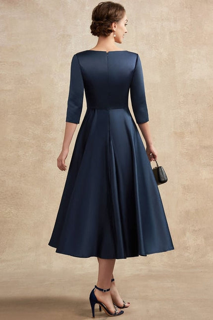 Robe de Soirée Satinique Moderne - gallery 5