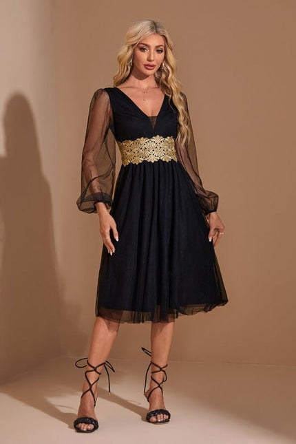 Robe de Soirée Tulle Élégante - gallery 5