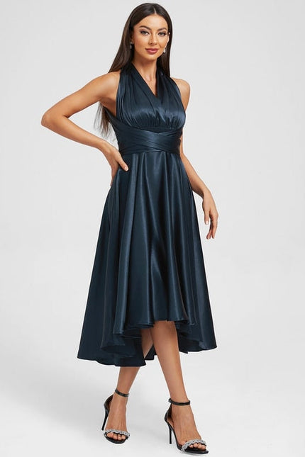 Robe de Soirée Décolleté Fluide - gallery 4
