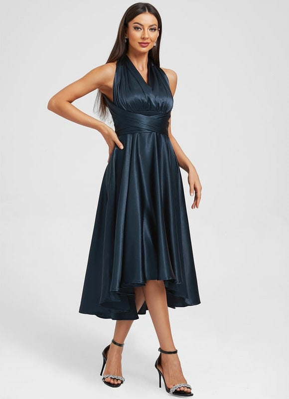 Robe de Soirée Décolleté Fluide - gallery 4