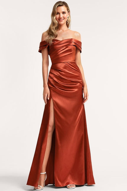 Robe De Soirée Col Bardot