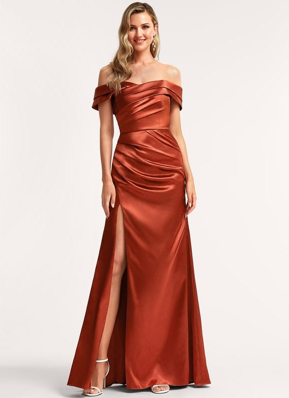 Robe De Soirée Col Bardot