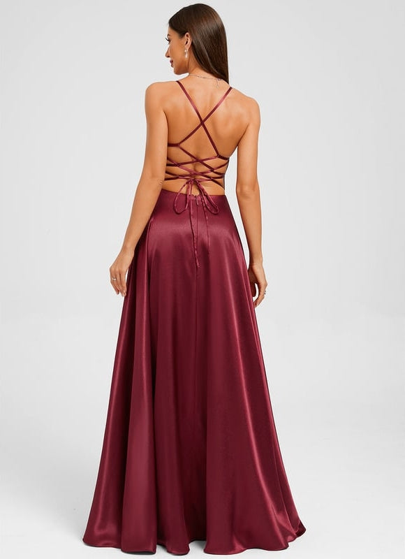 Robe de Soirée Bleue Élégante - gallery 3