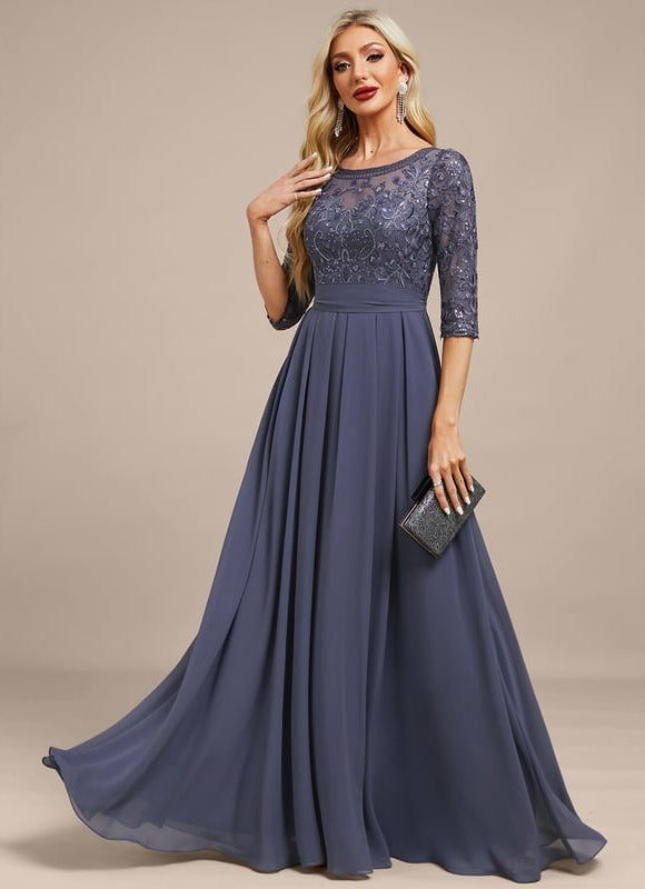 Robe de Soirée Sérénité Nuit