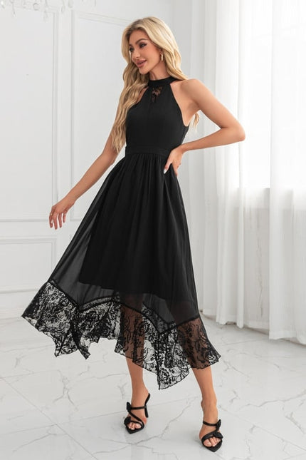 Robe de Soirée Dentelle Aérienne