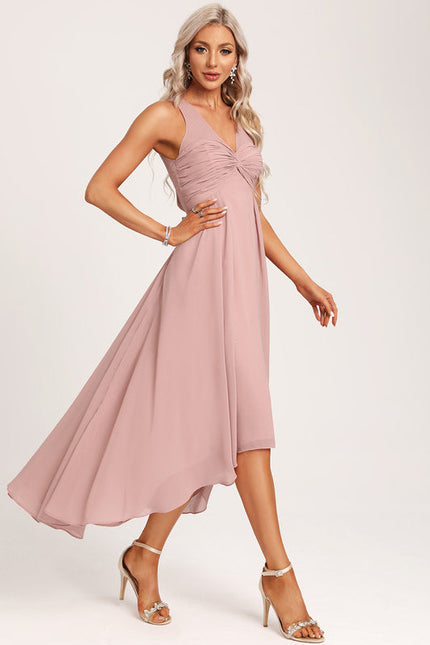 Robe de Soirée Vignoble Fluide - gallery 1