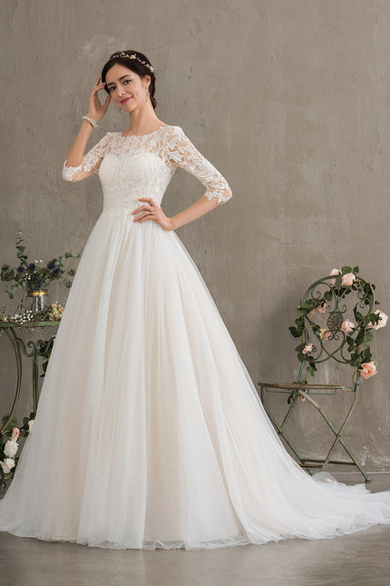 Robe De Soirée Ivoire - gallery 3